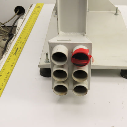 2.2kW 22" Direct Drive High Pressure Radial Blower Fan 5"x2" 460V 3PH Tested