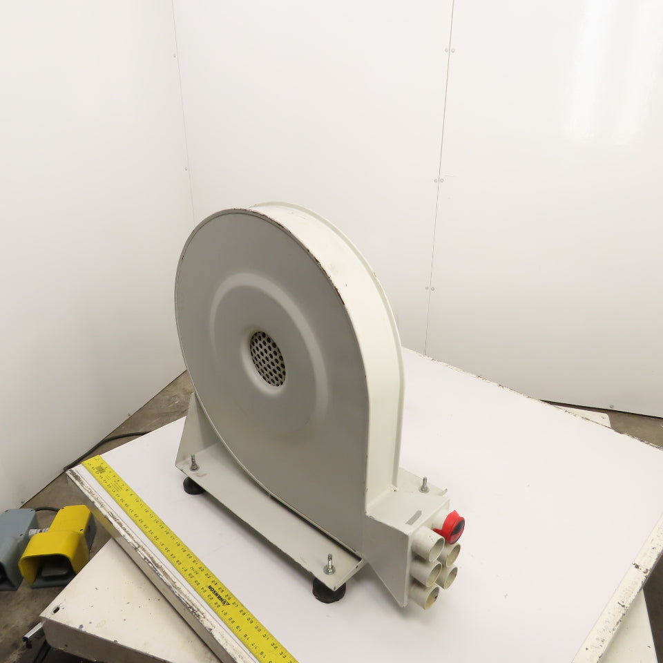 2.2kW 22" Direct Drive High Pressure Radial Blower Fan 5"x2" 460V 3PH Tested