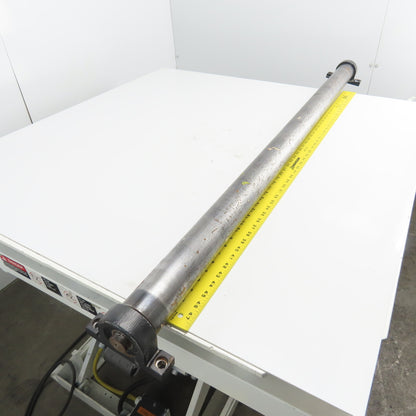 2-3/4" OD x 55" Face Heavy Duty Gravity Conveyor Steel Roller W/ 2 Bearings