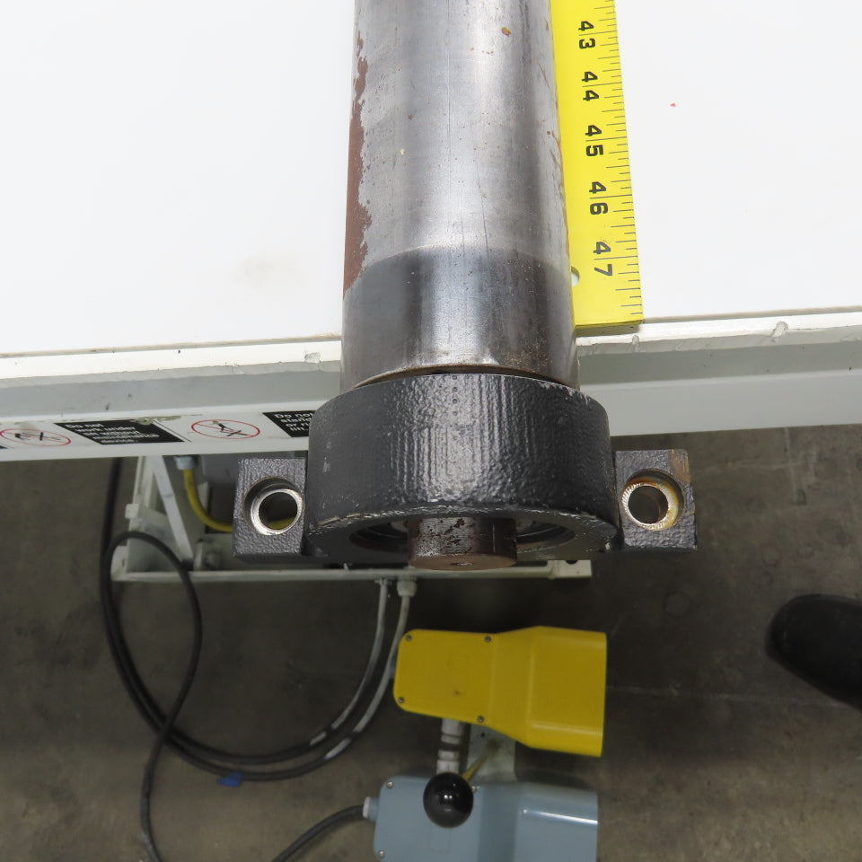 2-3/4" OD x 55" Face Heavy Duty Gravity Conveyor Steel Roller W/ 2 Bearings
