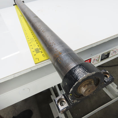2-3/4" OD x 55" Face Heavy Duty Gravity Conveyor Steel Roller W/ 2 Bearings