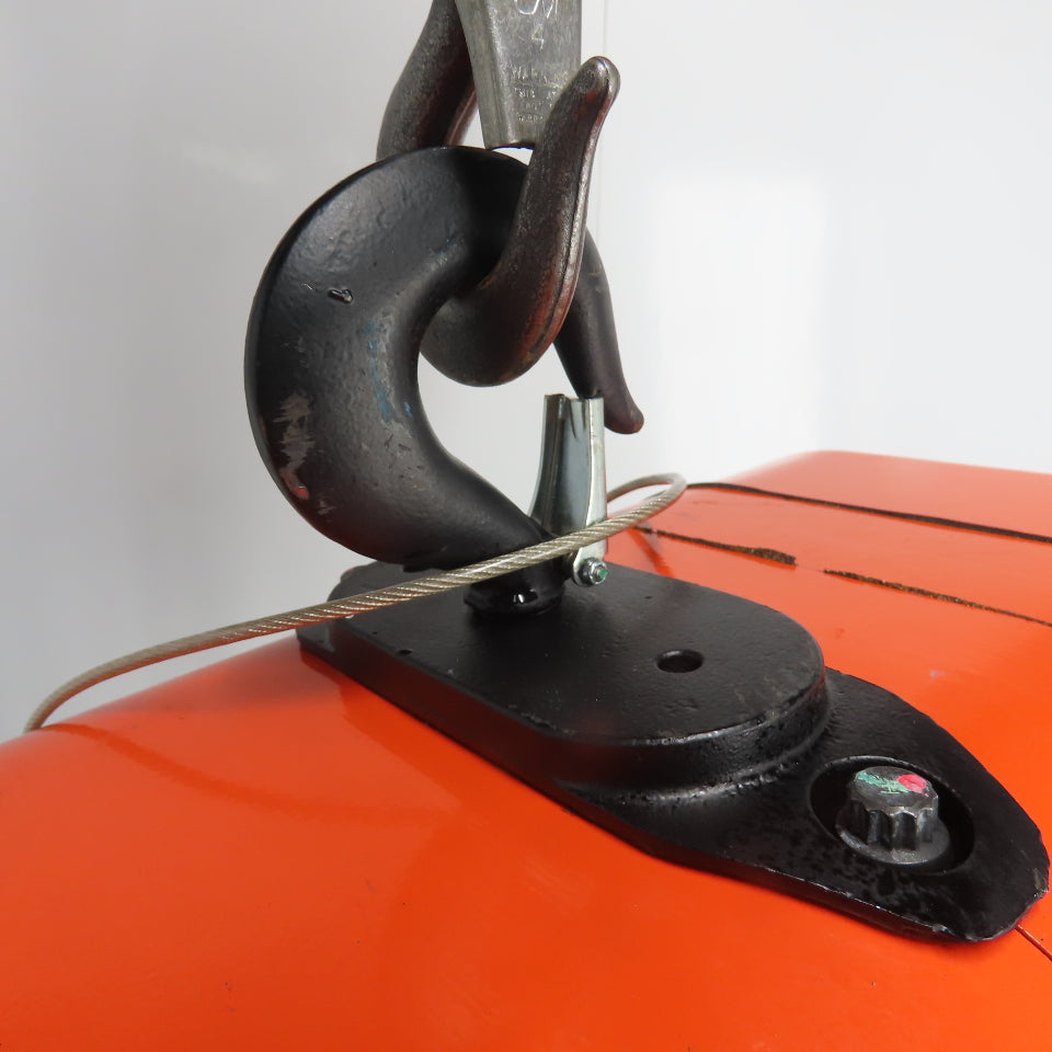 CM Lodestar Model L 1 Ton 2000LB Electric Chain Hoist 16FPM 20'Lift 3Ph 230/480V