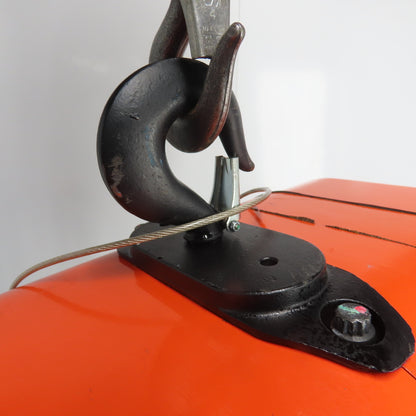 CM Lodestar Model L 1 Ton 2000LB Electric Chain Hoist 16FPM 20'Lift 3Ph 230/480V