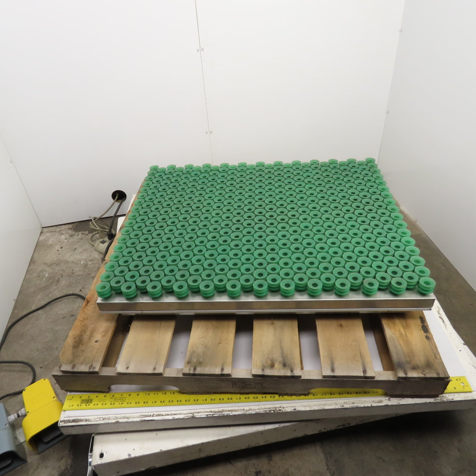 40" x 32" Vacuum Suction Cup Table Lift Aluminum Frame 1-3/4" Cups