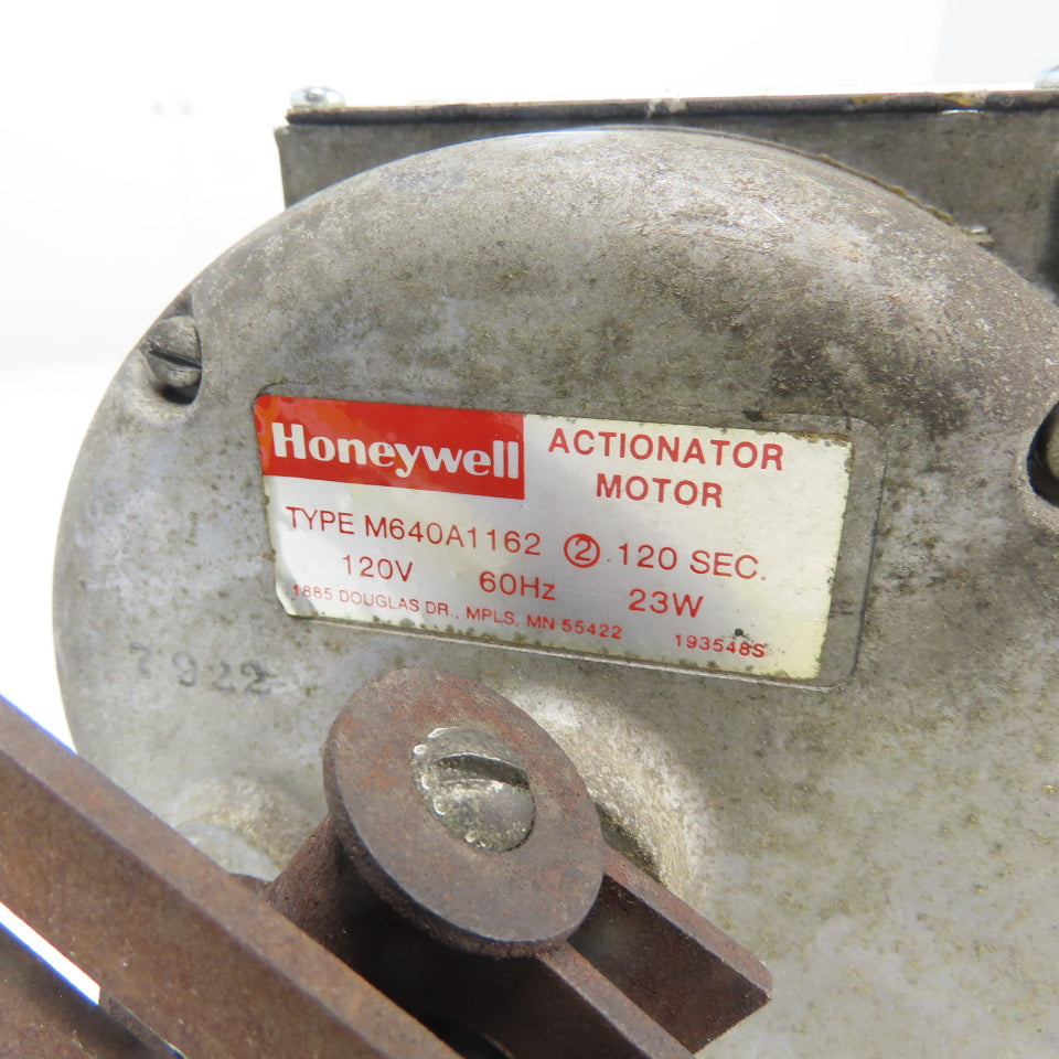 Honeywell M640A1162 120-Sec Actionator Motor 120V 60HZ