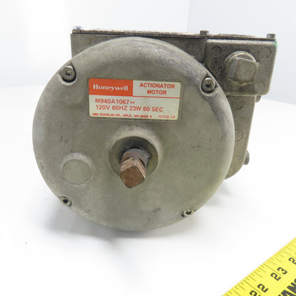 Honeywell M940A1067 60-Sec Actionator Motor 120V 60HZ 23W