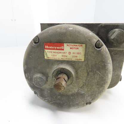 Honeywell M940A1067 60-Sec Actionator Motor 120V 60HZ 23W