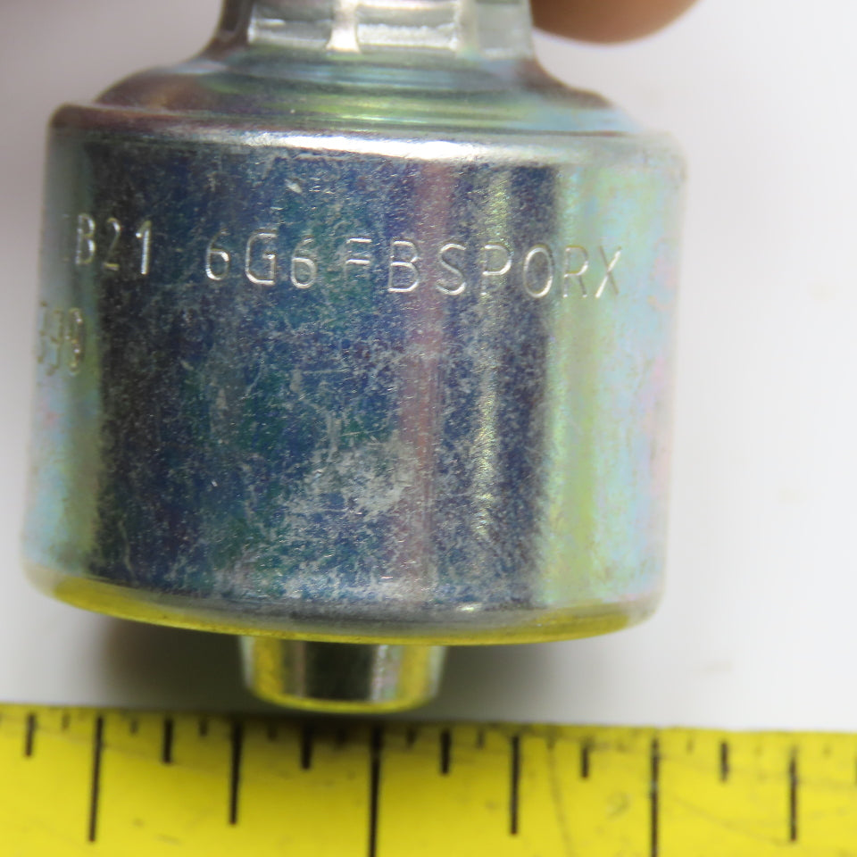 Gates 6G6FBSPORX 3/8" ID Hose x 3/8"-19 FBSP Swivel Crimp Hydraulic Hose Fitting