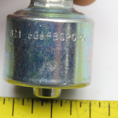 Gates 6G6FBSPORX 3/8" ID Hose x 3/8"-19 FBSP Swivel Crimp Hydraulic Hose Fitting
