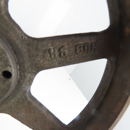 Hub SH 10" x 1-9/16" W Flat Belt Bulley Wheel 2450RPM 7/8" Bore