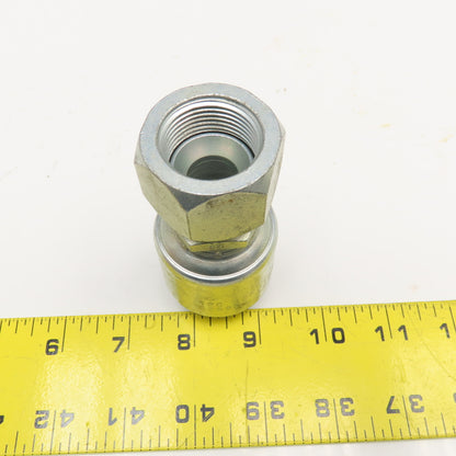 Gates 12G12FJISX 3/4" ID Hose x 1-1/16-12 JIS Swivel Crimp Hydraulic Fitting