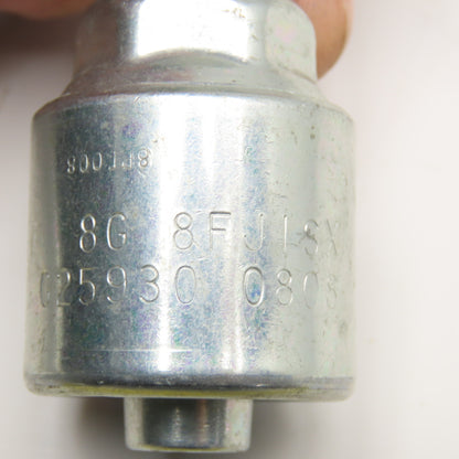 Gates 8G8FJISX 1/2" ID Hose x 1/2-14 FJIS Swivel Crimp Hydraulic Fitting