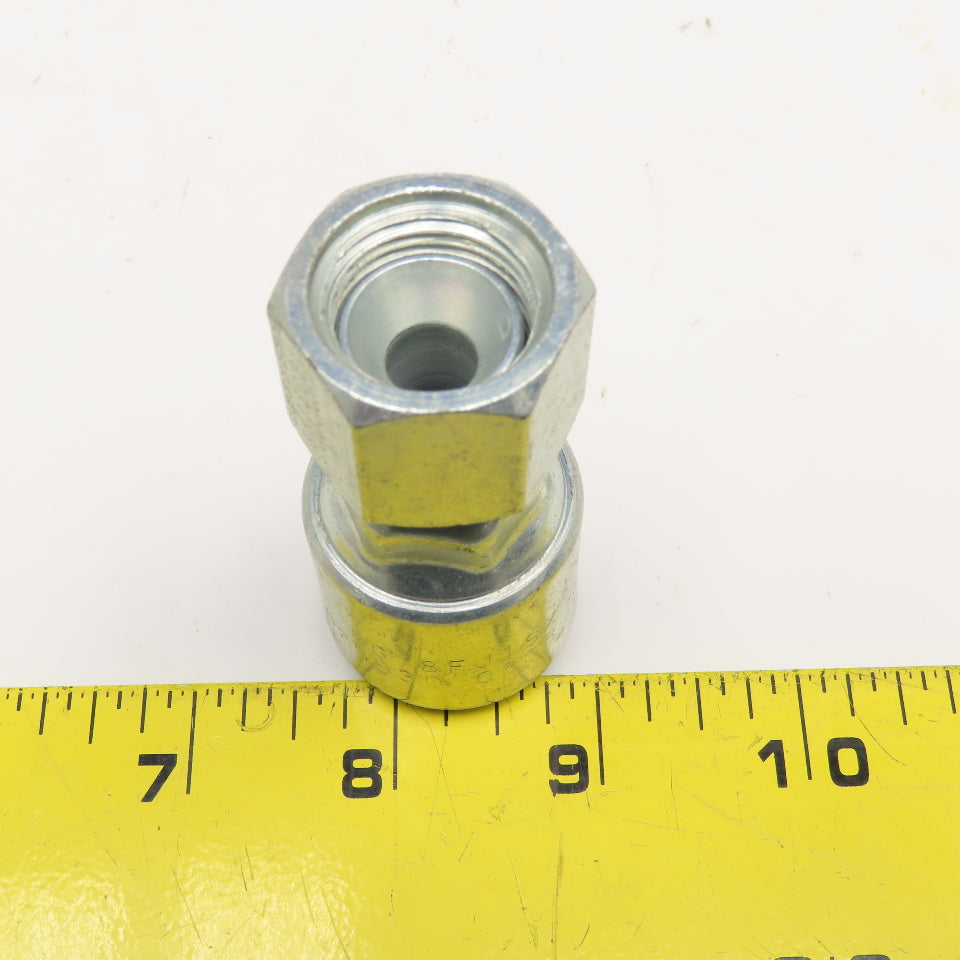 Gates 8G8FJISX 1/2" ID Hose x 1/2-14 FJIS Swivel Crimp Hydraulic Fitting