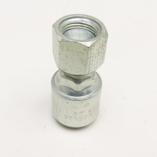 Gates 8G8FJISX 1/2" ID Hose x 1/2-14 FJIS Swivel Crimp Hydraulic Fitting