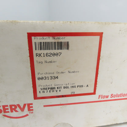 Flowserve RK162007 5" Seal Repair Kit KR3S5000P33 A73C5000A33 SGL INS PSS-A