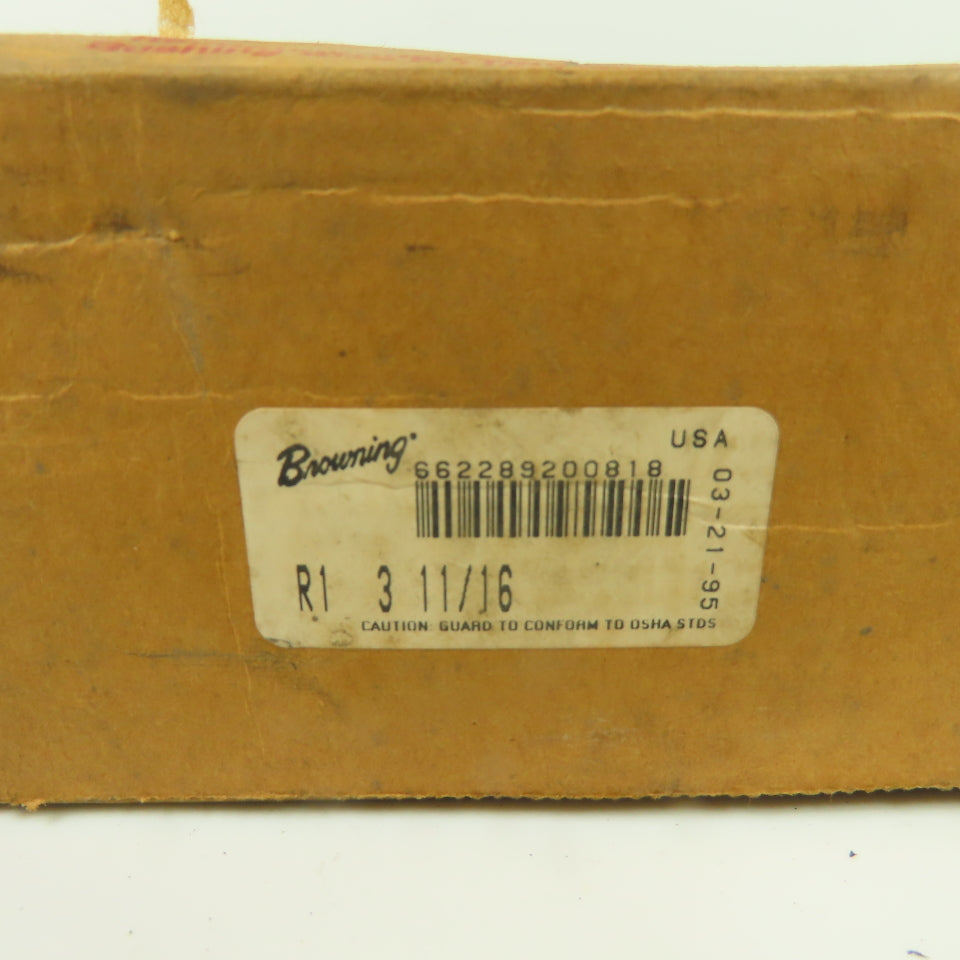 Browning R1 3-11/16" Taper lock Split Taper Bushing NEW