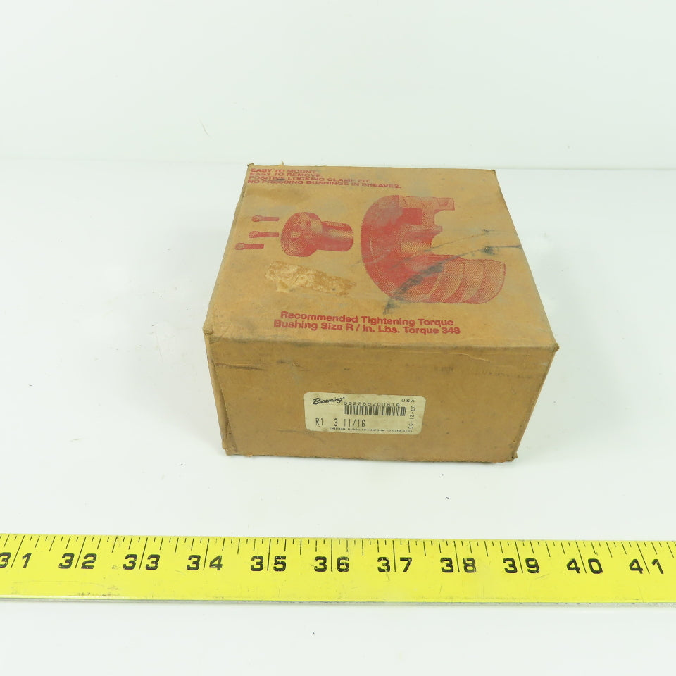 Browning R1 3-11/16" Taper lock Split Taper Bushing NEW