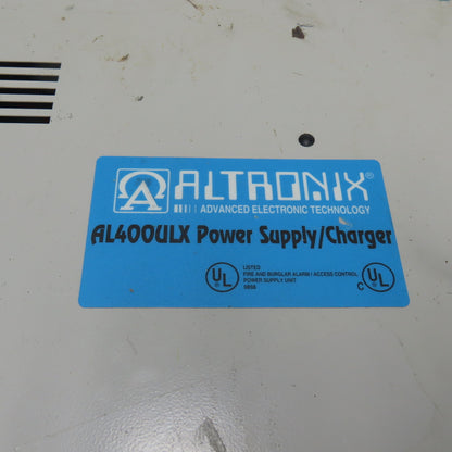 Altronix AL400UL Regulated Power Supply Charger 12/24VDC Output 115VAC Input