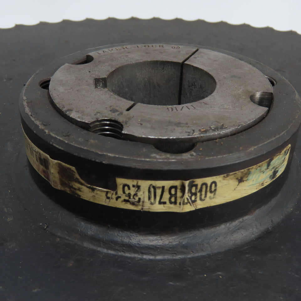 Martin 60BTB70 2517 Single Row Roller Chain Sprocket 70-Tooth 1-11/16" Bore