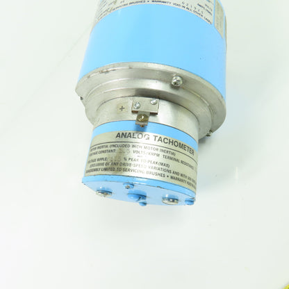 Pacific Scientific 4VM62-020-4 Analog Tachometer 30V 0.89 OHMS