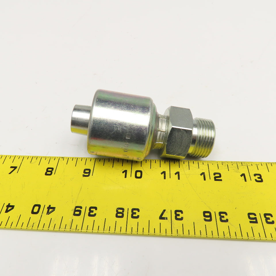 Gates 12G12MBSPP 3/4" ID Hose x 3/4"-14 MBSPP Crimp Hydraulic Fitting