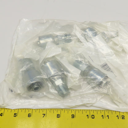 Gates G25100-0808 1/2" ID Hose x 1/2" NPT Crimp Hydraulic Fitting NIB Pack OF 5