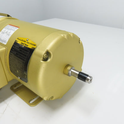 Baldor EBM3546 1HP AC Electric Motor 3Ph 230/460V 56 Frame W/ Brake Tested
