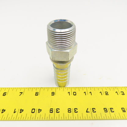 Gates 16PCS-16MP 1" ID Hose x 1"-1 MNPT Crimp Hydraulic Hose Barb Fitting