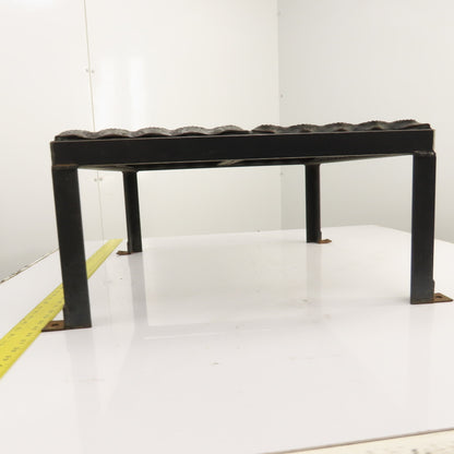 24" x 24" 1 Step Custom Industrial Machine Ladder Platform Top 12-1/4" High