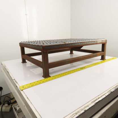 24" x 32" 1 Step Custom Industrial Machine Ladder Platform Top 10" High