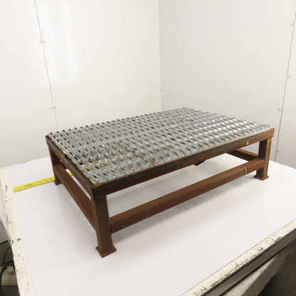 24" x 32" 1 Step Custom Industrial Machine Ladder Platform Top 10" High