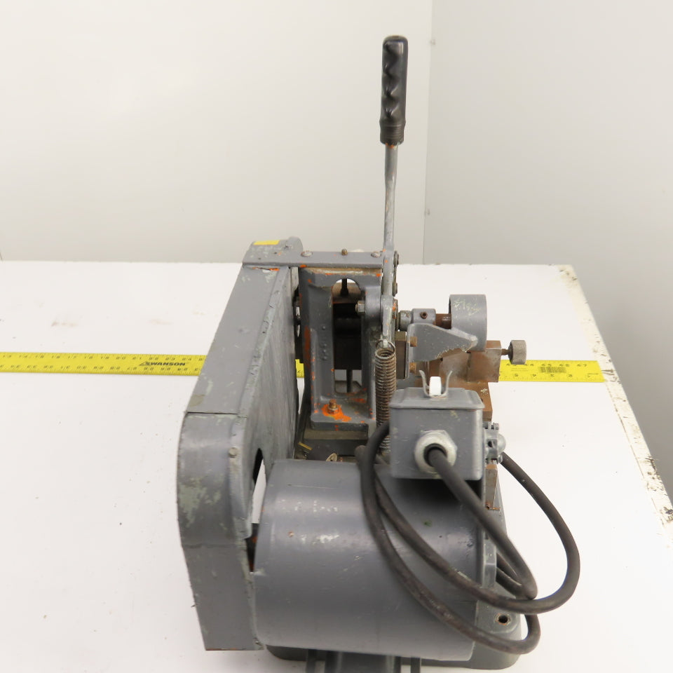 H.B. Rouse Hand Miller Slitting Horizontal Mill Milling Machine 1/4HP 120V 1PH