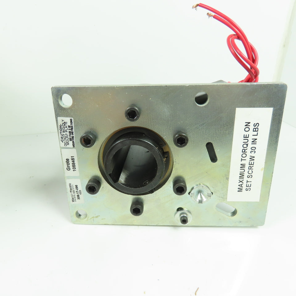 Warner 308-17-096 Electric Actuated Clutch/Brake Assembly 24VDC NEW