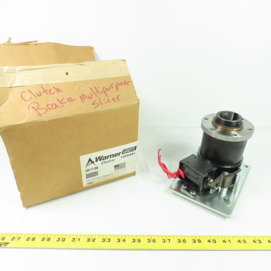 Warner 308-17-096 Electric Actuated Clutch/Brake Assembly 24VDC NEW