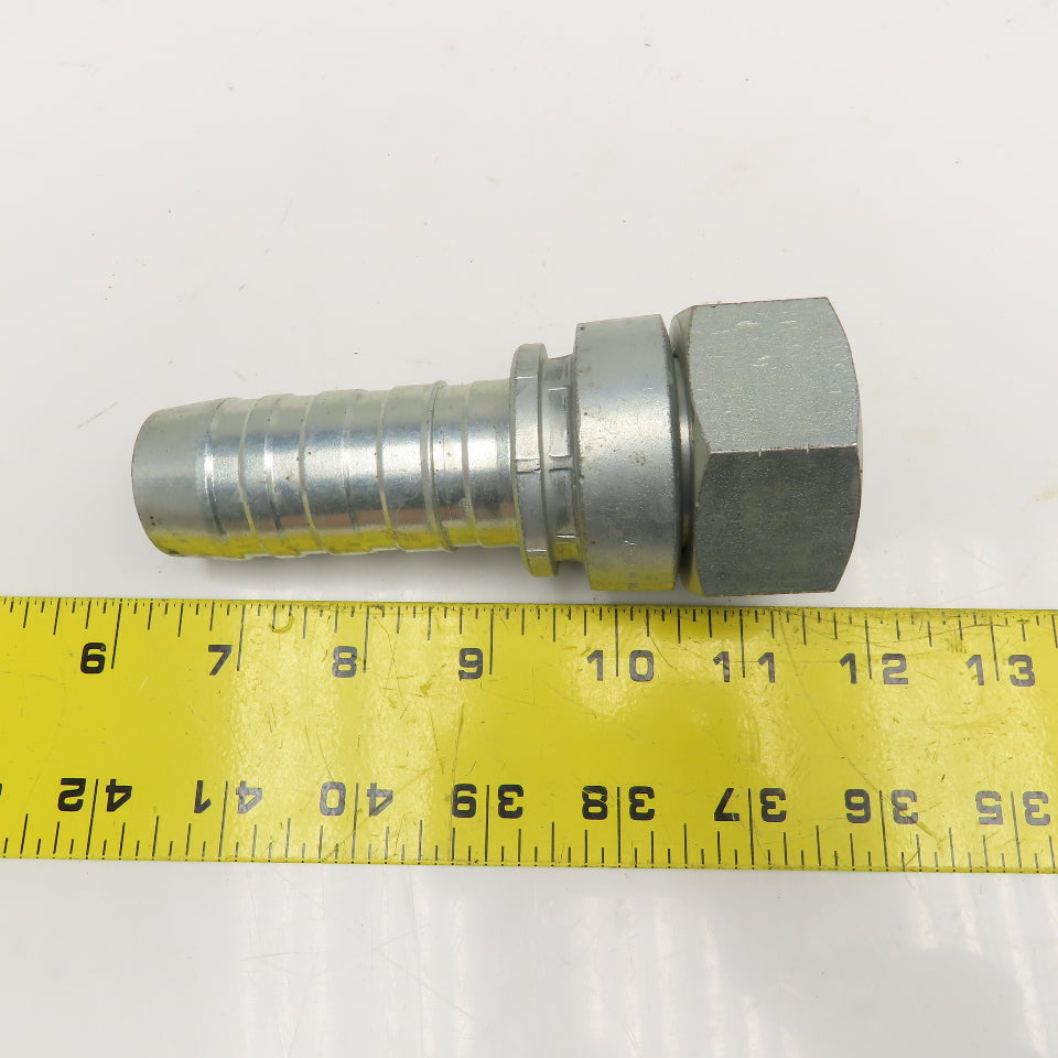 Gates 20GS 20FBSPORX 1-1/4" ID Hose x 1-1/4" FBSPP Hydraulic Hose Barb Fitting