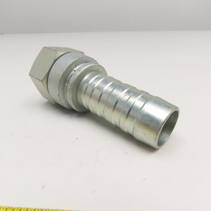 Gates 20GS 20FBSPORX 1-1/4" ID Hose x 1-1/4" FBSPP Hydraulic Hose Barb Fitting