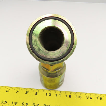 Parker 11771-32-24 1-1/2" ID Hose x 2" SAE Flange 45° Elbow Hydraulic Fitting