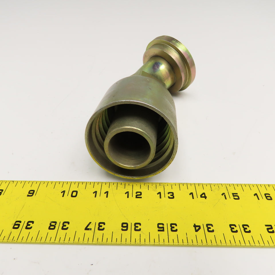 Parker 11771-32-24 1-1/2" ID Hose x 2" SAE Flange 45° Elbow Hydraulic Fitting