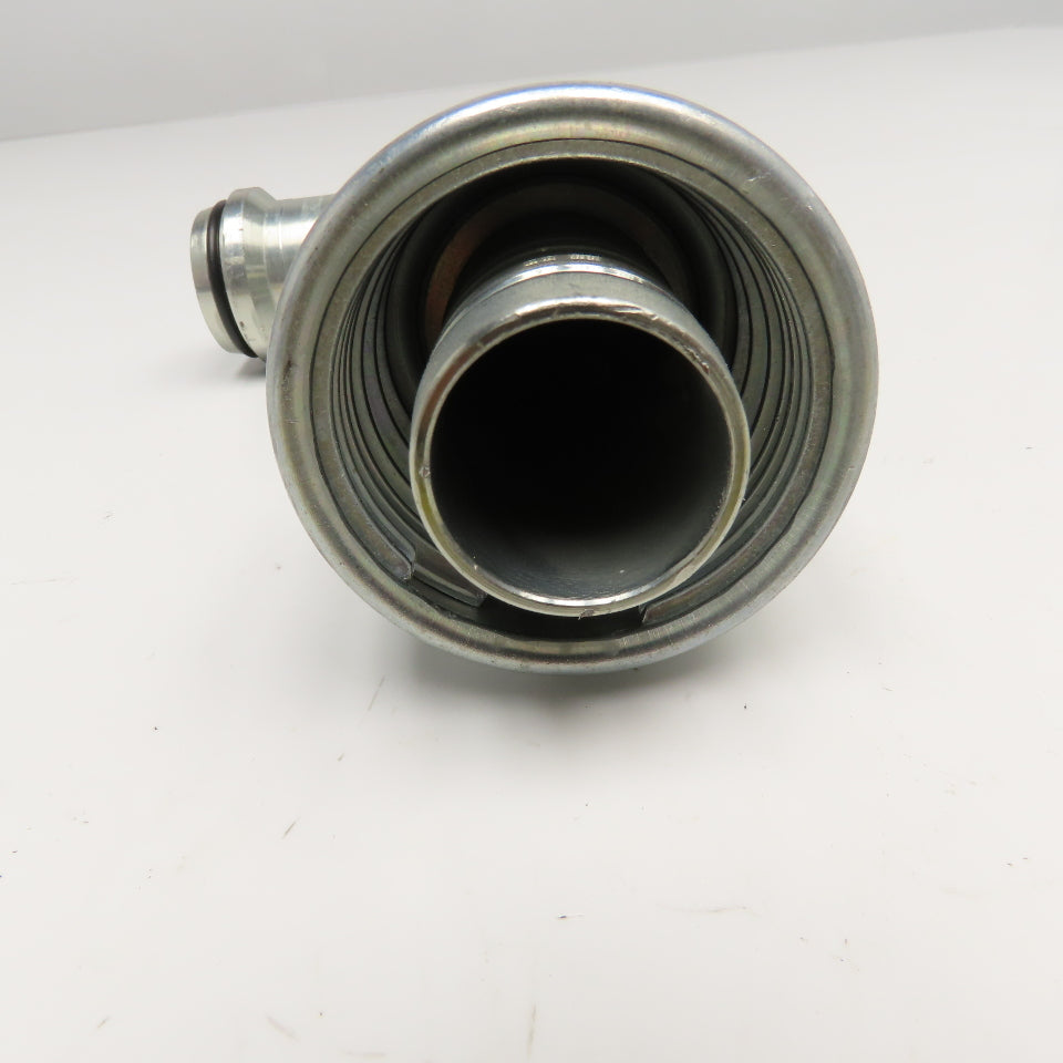 Gates G25655-2035 1-1/2" ID Hose x M45x2.0 Metric DIN 24° Cone Elbow 90°
