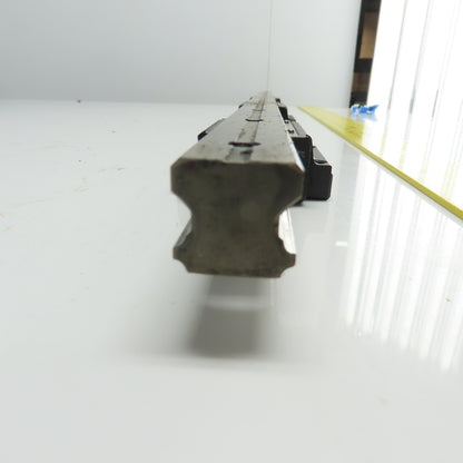 22mm Profile Linear Guide Rail 710mm OAL W/ 3 Bearings