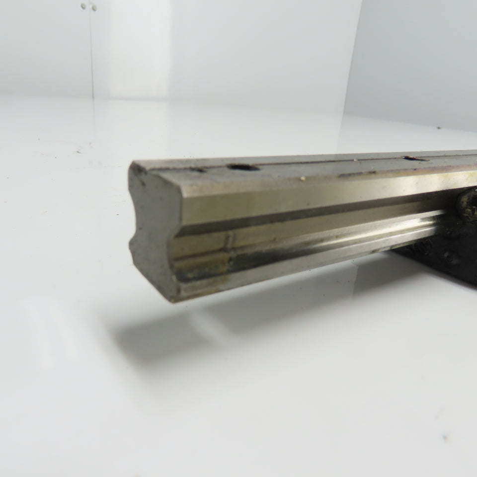 22mm Profile Linear Guide Rail 710mm OAL W/ 3 Bearings