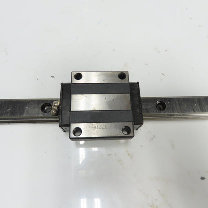 22mm Profile Linear Guide Rail 710mm OAL W/ 3 Bearings