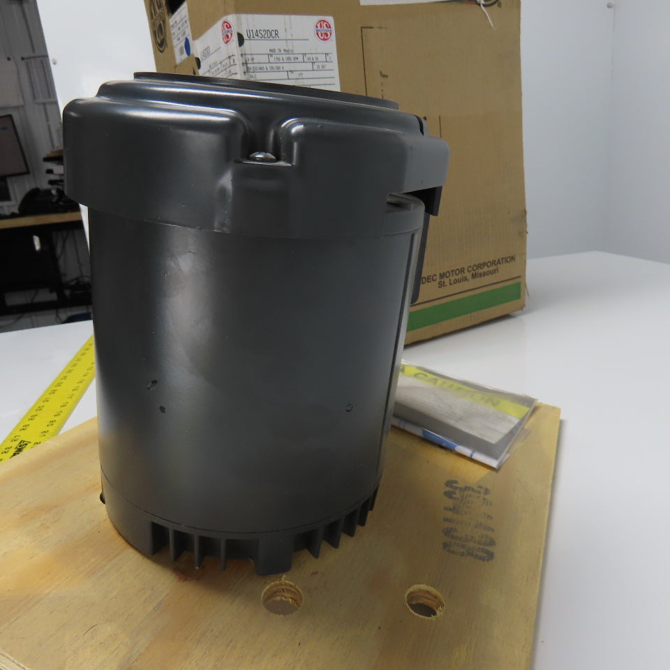 US Motors U1482DCR 0.25HP AC Electric Motor 3Ph 230/480V 1750PM NEW