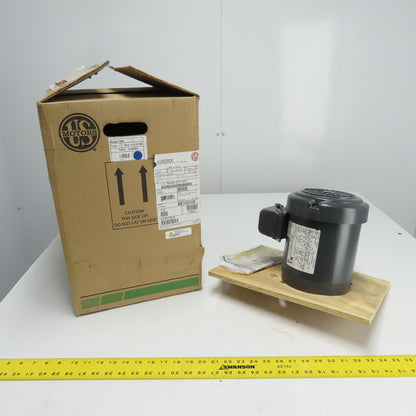 US Motors U1482DCR 0.25HP AC Electric Motor 3Ph 230/480V 1750PM NEW