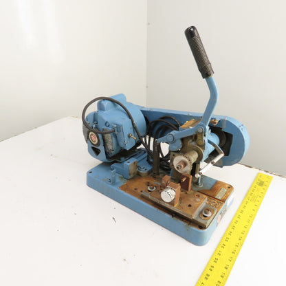 H.B. Rouse Hand Miller Slitting Horizontal Mill Milling Machine 1/3HP 120V 1PH