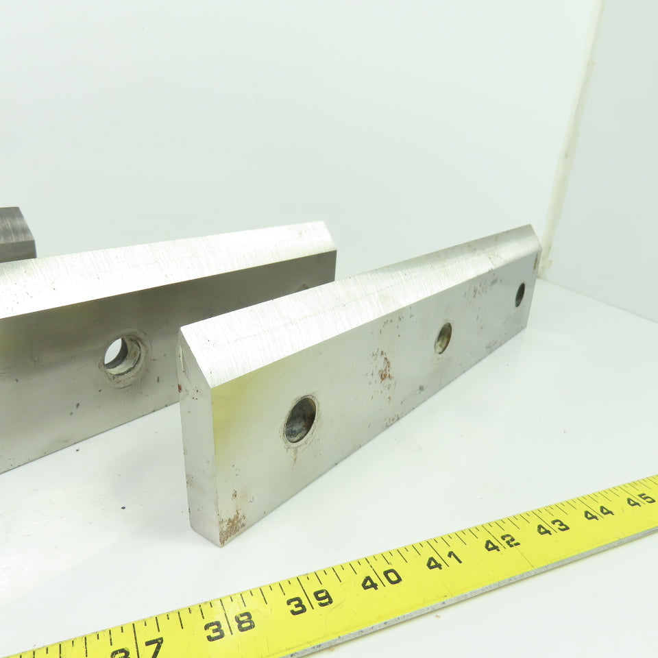 13" x 3-1/4" Double Sided Granulator Cutting Knife Blade Lot Of 3