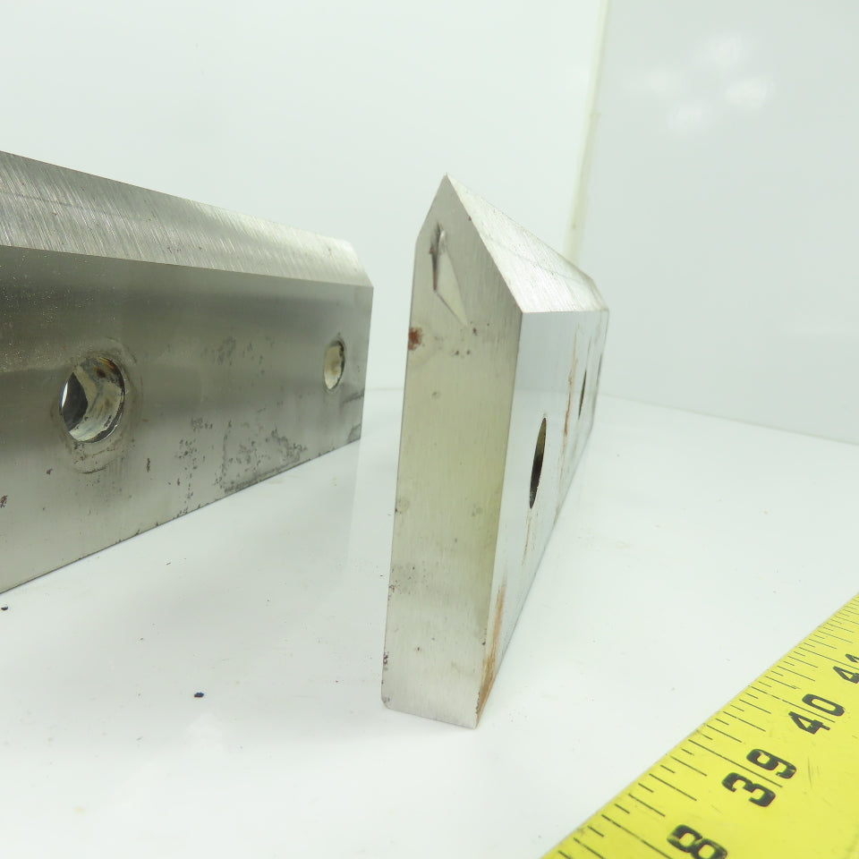 13" x 3-1/4" Double Sided Granulator Cutting Knife Blade Lot Of 3