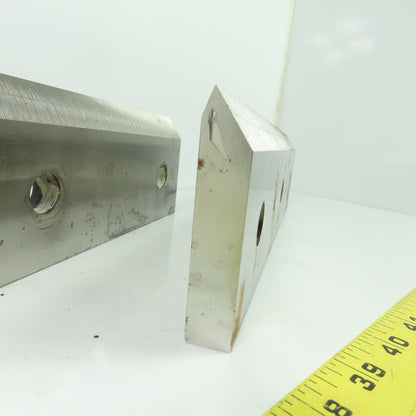 13" x 3-1/4" Double Sided Granulator Cutting Knife Blade Lot Of 3