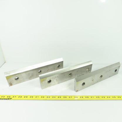13" x 3-1/4" Double Sided Granulator Cutting Knife Blade Lot Of 3