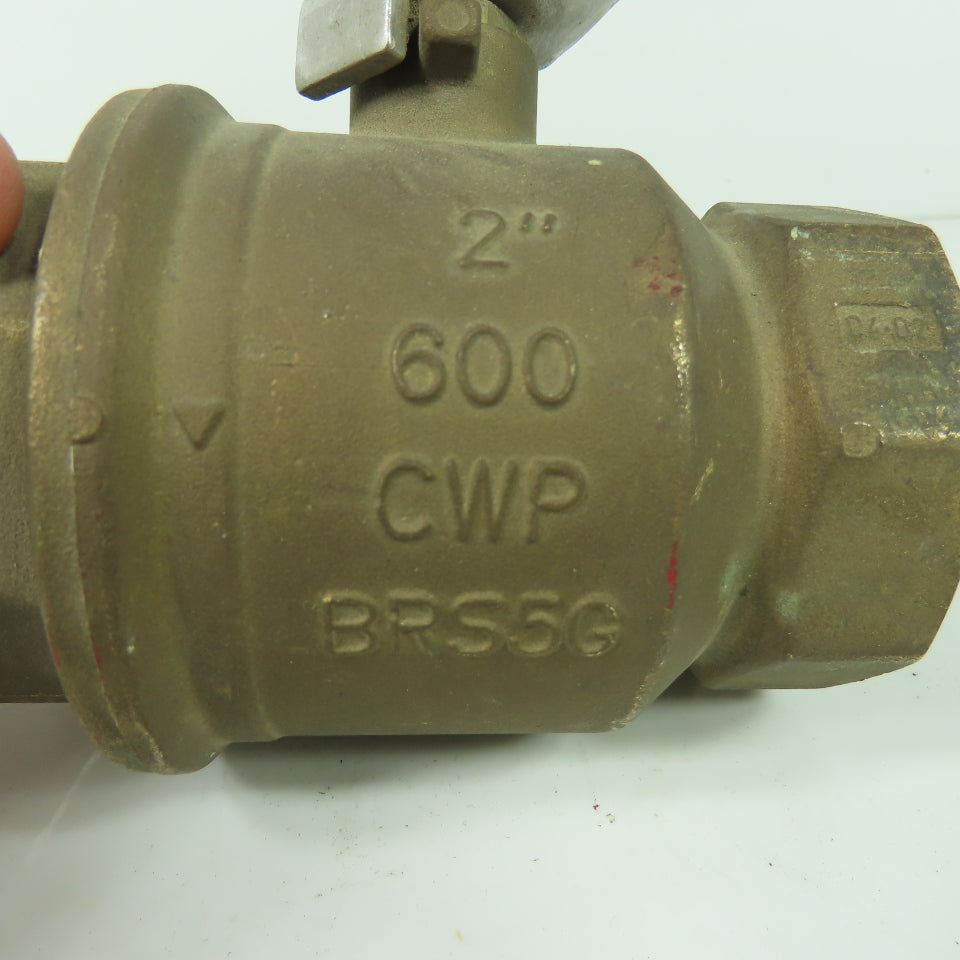 Nibco FP600 2" Brass Ball Valve 600 CWP 150SWP